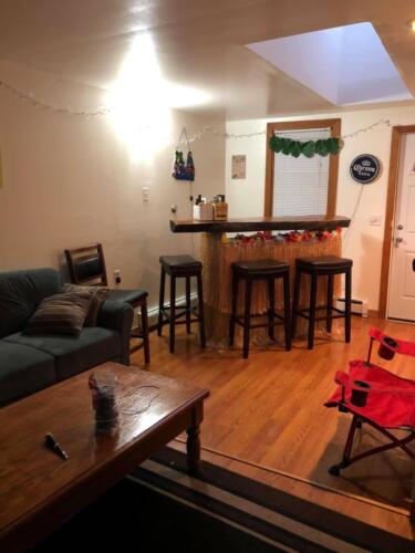 318 Pleasant Living room w/ skylight - other view